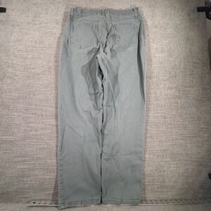 Gloria Vanderbilt Amanda Pants Womens 12 Sage Green Excellent Straight Leg Jeans